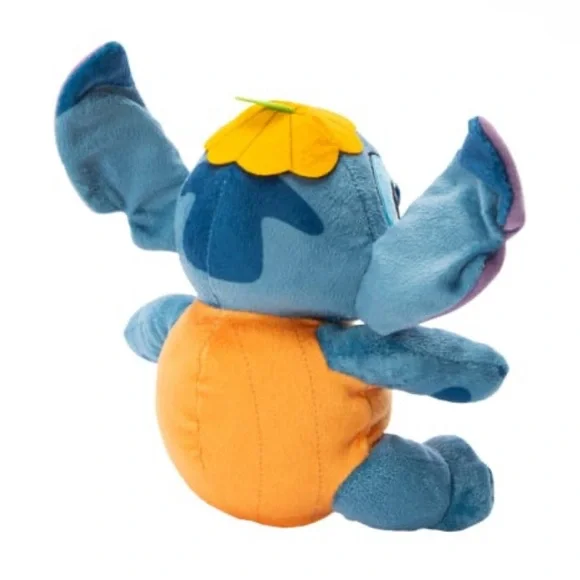 Disney Stitch Halloween Small Plush Pumpkin•Officially Licensed Toys• NWT - Picture 2 of 6